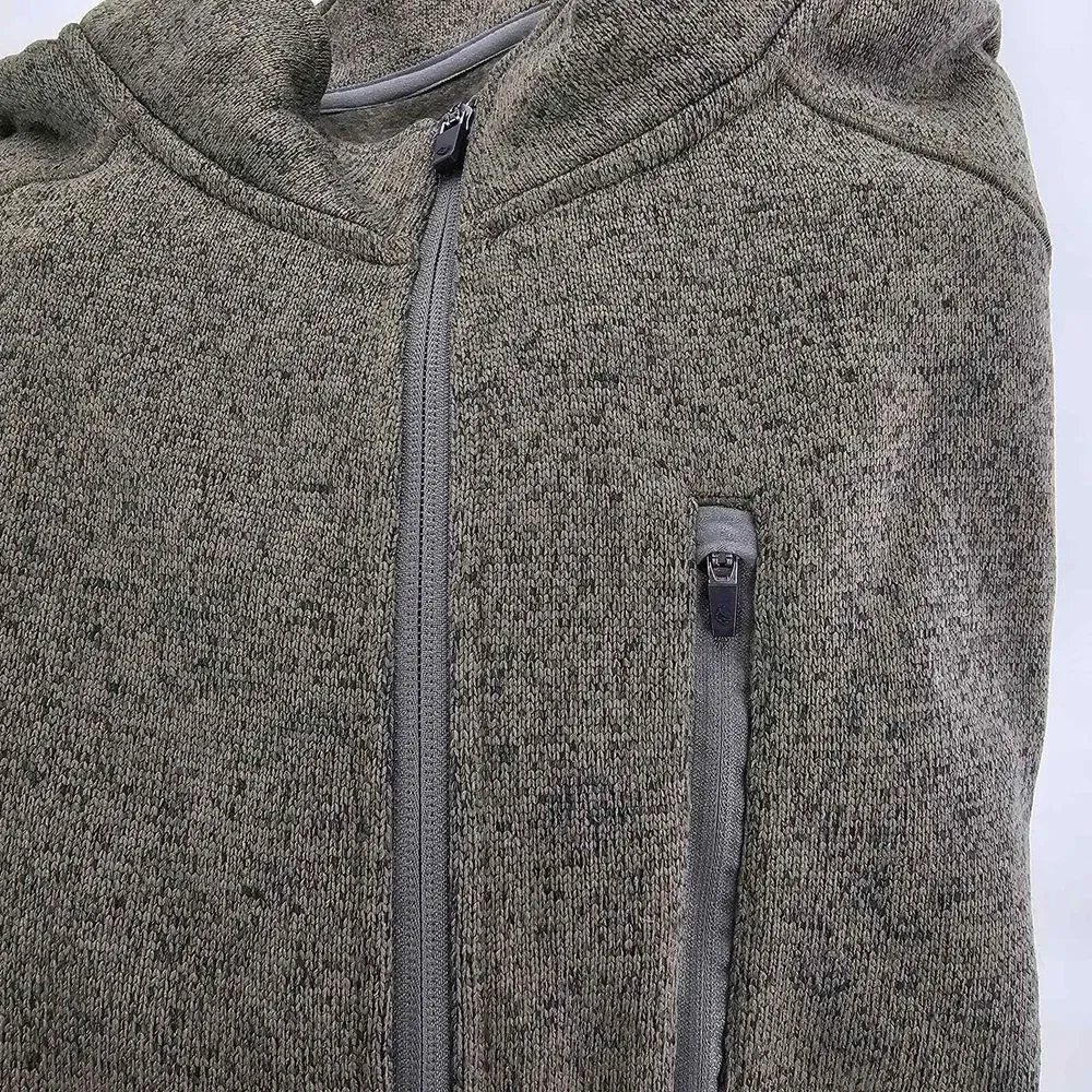 Ocean + Coast Full Zip Olive Jacket Men's Size XXL